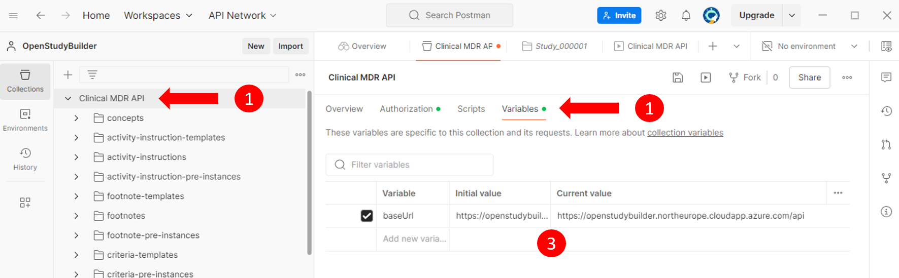 Setting the baseUrl