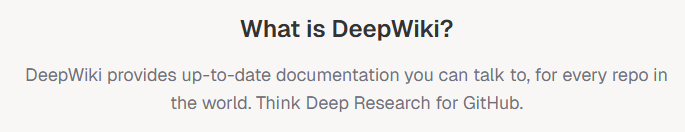 DeepWiki Definition